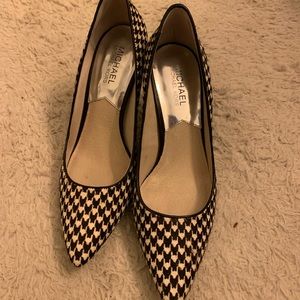Michael Kors Houndstooth Heels